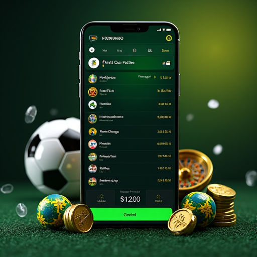 Interface de apostas esportivas